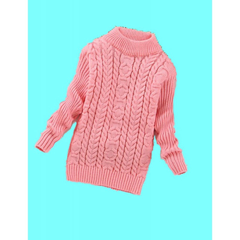 Girl's Casual/Daily Solid Sweater & CardiganWo...