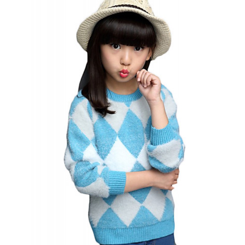 Girl's Casual/Daily Solid Sweater & CardiganPo...