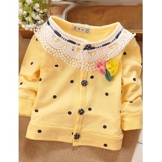 Girl's Sweater & Cardigan Cotton Spring / Fall  