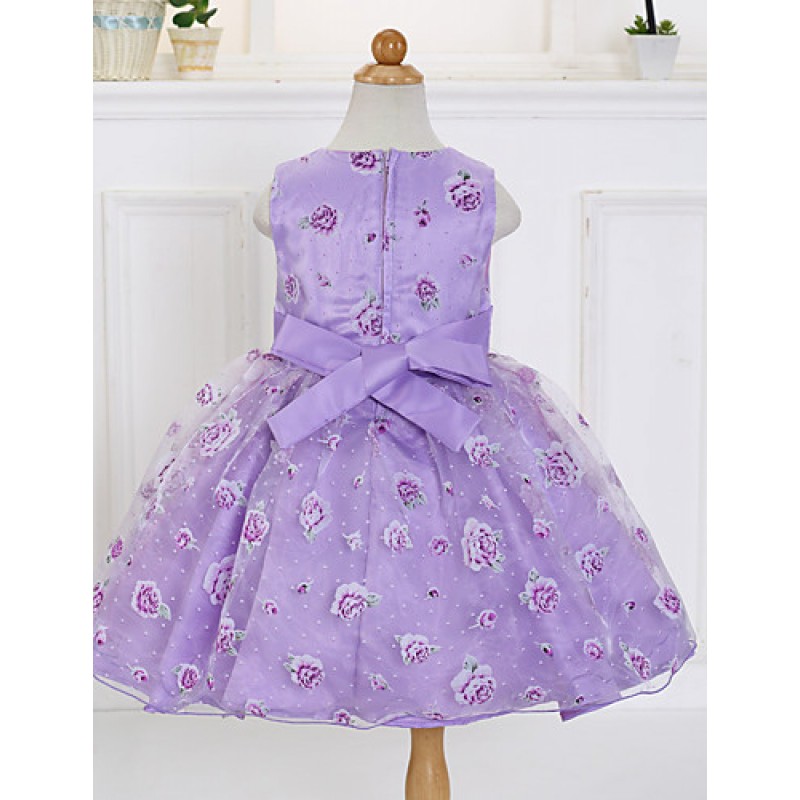 Girl's Fall Long Sleeve Princess Girl Party/ Wedding Dress  